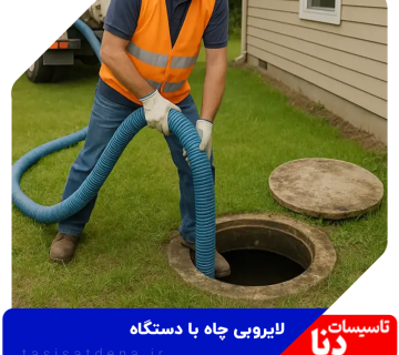 لایروبی چاه با دستگاه